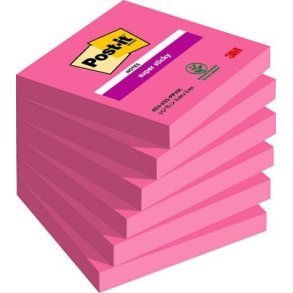 Post-it SS-Notes 76x76 Pink 6stk